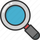 loupe, magnifier, magnifying lens, searching, zoom
