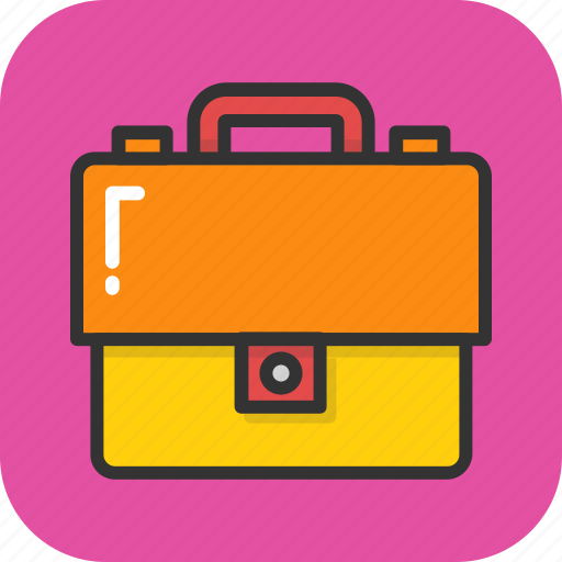 Bag, briefcase, case, portfolio, school bag icon - Download on Iconfinder