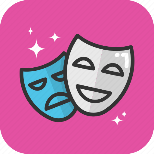 Cinema, drama, face mask, mask, theater mask icon - Download on Iconfinder