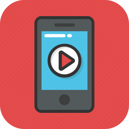 Media, mobile, play, video, video player icon - Download on Iconfinder
