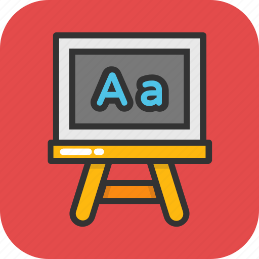 Blackboard, chalkboard, classroom, easel, whiteboard icon - Download on Iconfinder