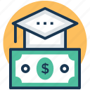 educational loan, scholarship, sponsored education, student grant, student loan