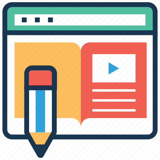Modern studies, online study, video lecture, video lesson, video tutorial icon - Download on Iconfinder