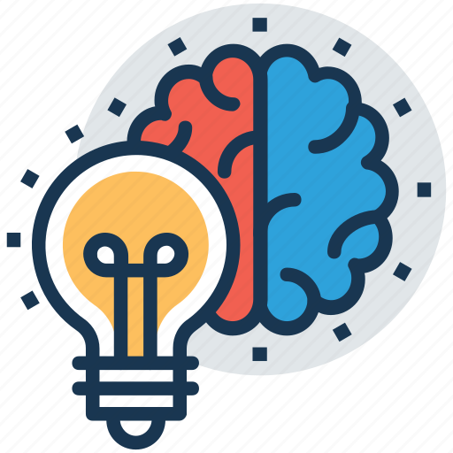 Brain bulb, bright mind, creative mind, glowing mind, innovation icon - Download on Iconfinder