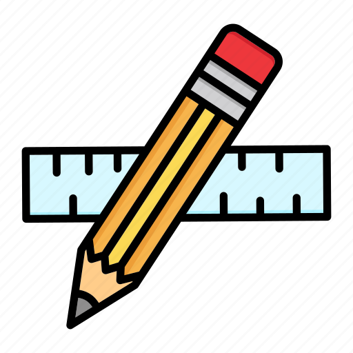 Design, drawing, geometry, pencil, ruler, stationery, tools icon - Download on Iconfinder