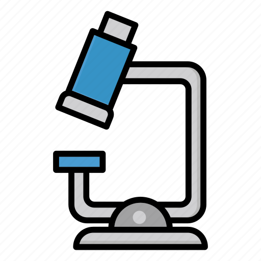 Experiment, laboratory, microscope, observe, research icon - Download on Iconfinder