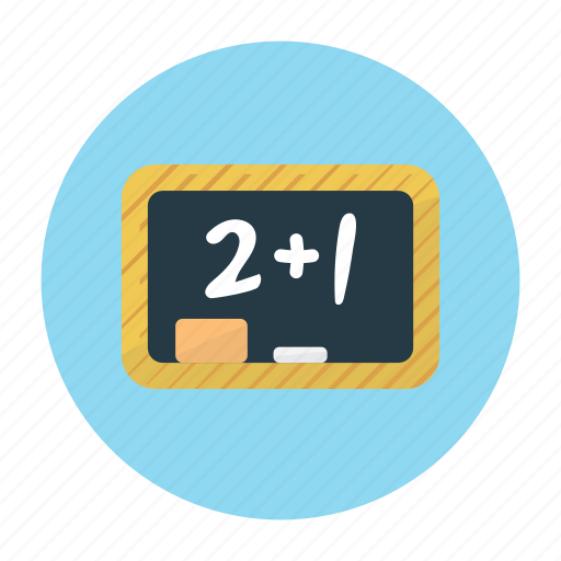 Blackboard, classroom, education, mathematics, school icon - Download on Iconfinder