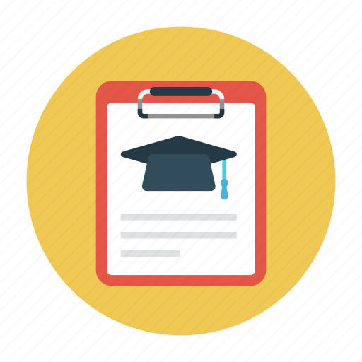 Achievement, clipboard, degree, diploma, education icon - Download on Iconfinder