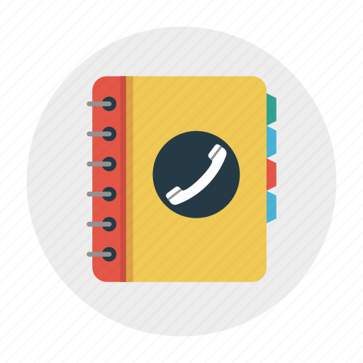 Book, directory, library, phone, records icon - Download on Iconfinder