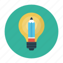 bulb, creative, edit, education, innovation