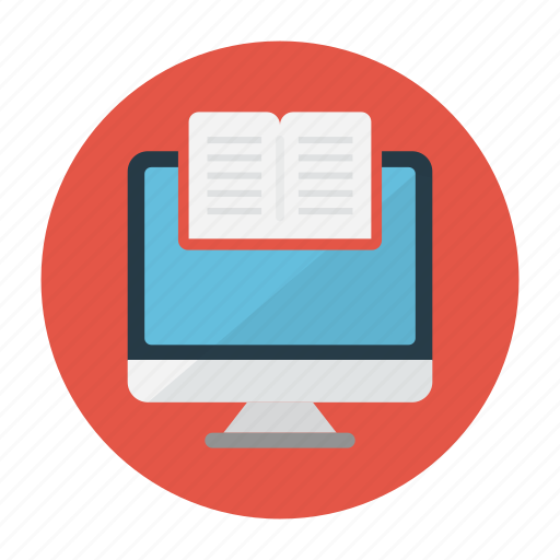 Book, education, lcd, online, reading icon - Download on Iconfinder