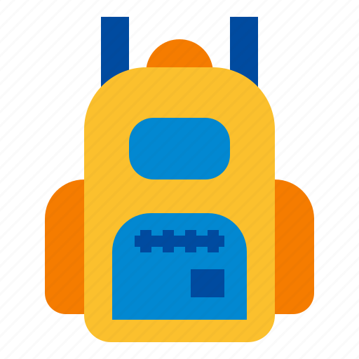 Backpack, bag, education, schoolbag icon - Download on Iconfinder