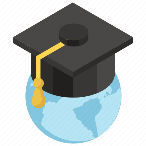 Global degree, global education, global learning, world learning, worldwide education icon - Download on Iconfinder