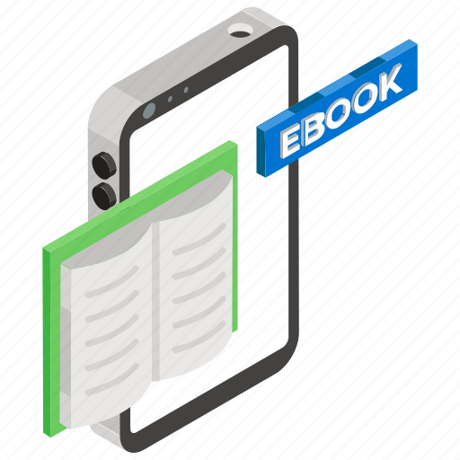 Digital book, digital education, digital publishing, ebook, electronic book icon - Download on Iconfinder