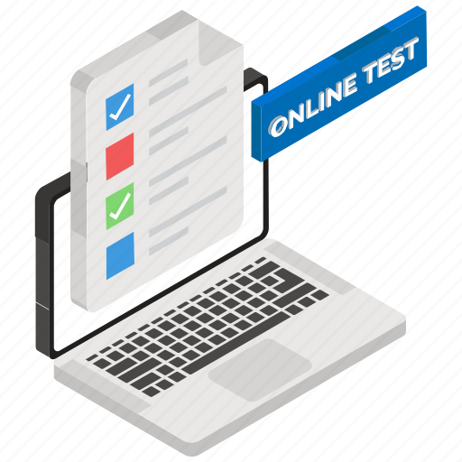 E learning, education exam, online exam, online examination, online test icon - Download on Iconfinder