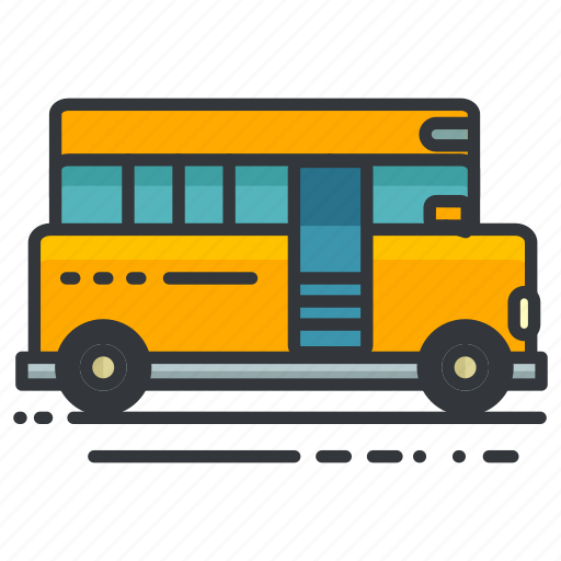 Bus, education, school, transfer, transport, transportation icon - Download on Iconfinder