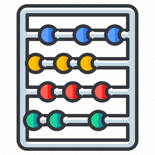 Abacus, calcuations, calculate, calculation, education icon - Download on Iconfinder