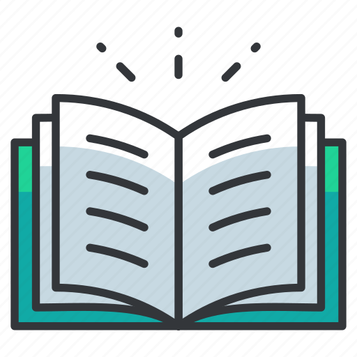 Book, education, open, studies, textbook icon - Download on Iconfinder