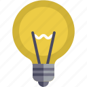 bulb, education, idea, lamp, light