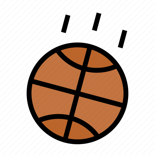Basketball, color, education, outline, school icon - Download on Iconfinder