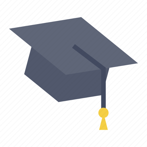 Education, flat, graduation, graduation hat, school icon - Download on Iconfinder