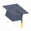 education, flat, graduation, graduation hat, school 