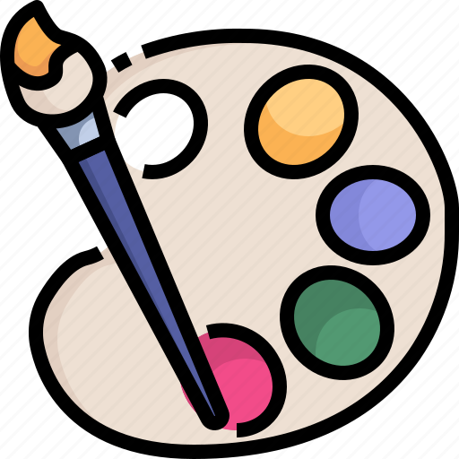 Art, artist, paint, painter, painting, palette icon - Download on Iconfinder