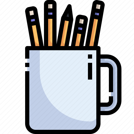 Education, material, office, pencil, school, stationery, tools icon - Download on Iconfinder