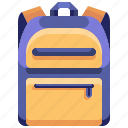 backpack, bag, education, school, university