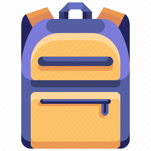 Backpack, bag, education, school, university icon - Download on Iconfinder