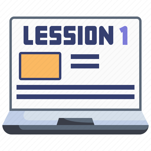 Education, elearning, exam, laptop, learning, lesson, online icon - Download on Iconfinder