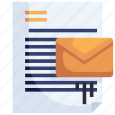 communication, email, envelope, letter, mail, message, news