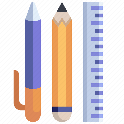 Art, education, equipment, pencil, ruler, sketch, tools icon - Download on Iconfinder