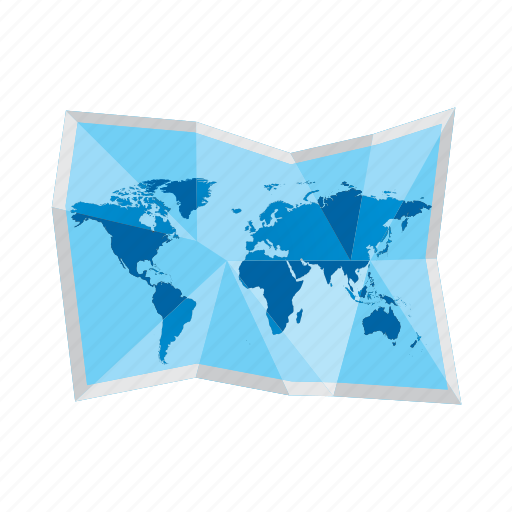 Document, map, paper, reading, world icon - Download on Iconfinder