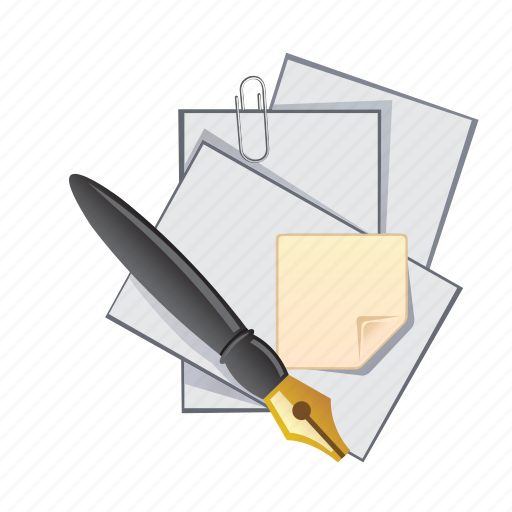 Paper, pen, documents, note, pencil icon - Download on Iconfinder