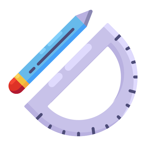Drawing tool, education, learning, pencil, ruler, school icon - Free download
