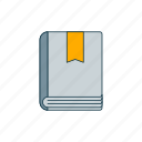 book, bookmark, color, literature