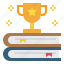 award, book, cup, education, golden 