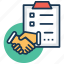 agreement, deal, partnership, partnership deed, shake hands 