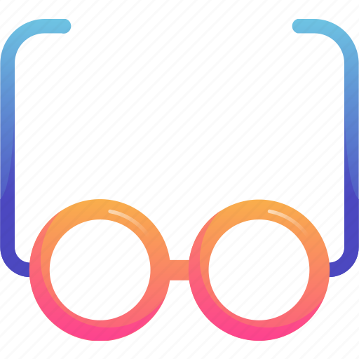 Round glasses, look, eyeglasses, vision icon - Download on Iconfinder