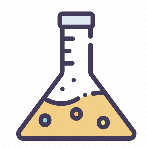 Education, glass, flask, lab, chemical, test, biology icon - Download on Iconfinder