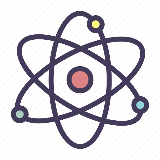 Education, atomic, structure, chemistry, atom, proton, physics icon - Download on Iconfinder
