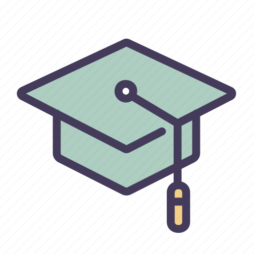 Education, college, school, cap, university, mortarboard, graduation icon - Download on Iconfinder