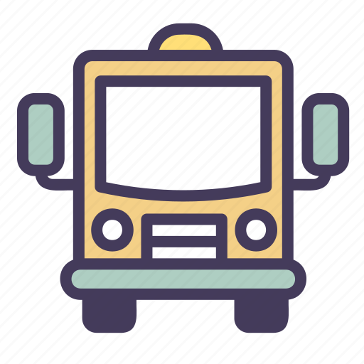 Education, school, bus, transportation, transport, student icon - Download on Iconfinder