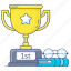 1st, position, 1st position, trophy, achievement, reward, success 