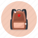 backpack, school bag, college bag, books bag, haversack