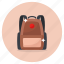 backpack, school bag, college bag, books bag, haversack 