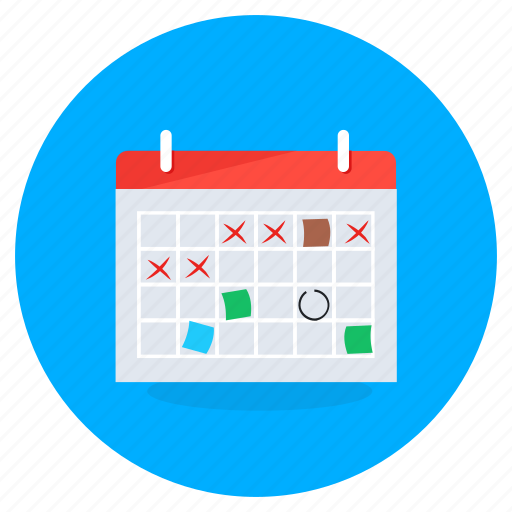 Calendar, schedule, timetable, year planner, event schedule icon - Download on Iconfinder