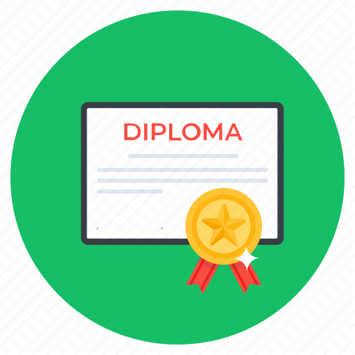 Educational, certificate, student diploma, achievement diploma, educational document, educational certificate icon - Download on Iconfinder