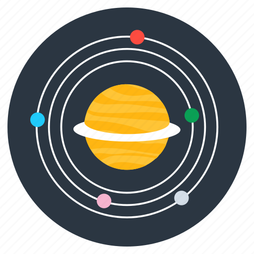 Galaxy, orbit, planet, planetary system, space icon - Download on Iconfinder